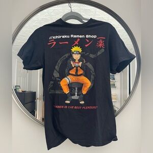 Ichiraku Ramen Shop Black Graphic Tee